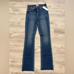 L'AGENCE Dark Blue Boot Cut Jeans